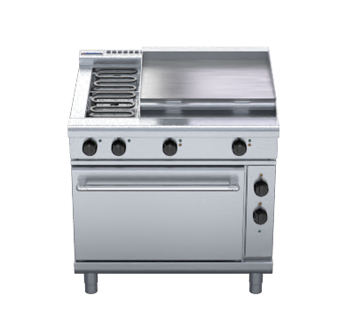 Waldorf 800 Series RNL8616EC - 900mm Electric Range Convection Oven Low Back Version