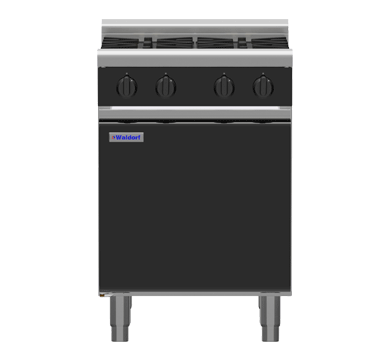Waldorf / RNB8403G-CD_LPG / Bold 600mm Gas Cooktop - 4 Burners Cabinet Base(76MJ, LPG) / 116Kg / W600 x D805 x H1130 / 1Y Warranty