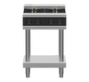 Waldorf / RNLB8406G-LS_LPG / Bold 600mm Gas Cooktop Low Back Version - 4 Burners, Leg Stand (40MJ, LPG) / 116kg / W600 x D805 x H972 / 1Y Warranty