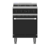 Waldorf / RNB8416G_LPG / Bold 600mm Gas Range Static Oven -Cooktop range with 600mm griddle (64MJ, LPG) / 210kg / W600 x D805 x H1130 / 1Y Warranty