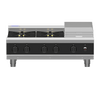 Waldorf / RNLB8603G-B_LPG / 900mm Gas Cooktop Low Back Version - 6 Burners Bench Model (132MJ, LPG) / 174Kg / W900 x D805 x H370 / 1Y Warranty