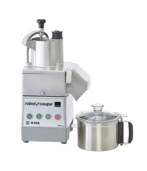 Robot Coupe - R 502 - Food Processor - 5.9L Stainless Bowl - 3 Phase