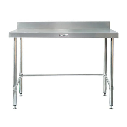 Simply Stainless / SS02.0600 LB / Stainless Work Bench with Splashback- 600mm Wide  Include leg brace / 21kg / W600 x D600 x H900 / Lifetime Warranty