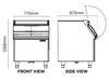 Bromic SB243 Icemaker Storage Bin 243kg