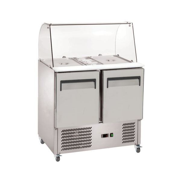 Exquisite SBC250 Saladette Food Preparation Refrigerators – Static