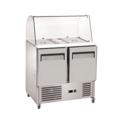 Exquisite SBC250 Saladette Food Preparation Refrigerators – Static