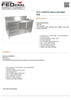 Modular Systems SC-6-1500R-H Cabinet with Right Sink