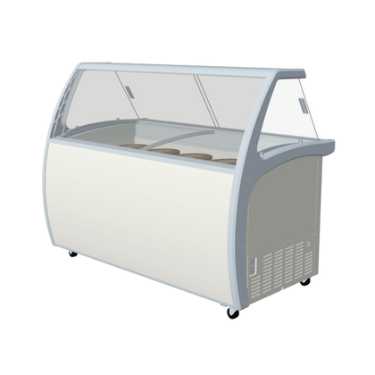Exquisite SD575S2 Twelve Tubs Ice Cream Scooping Freezers)