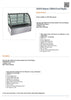 FED SL830 Bonvue Cold Food Display / 900x740x1350 / 2+2Y Warranty