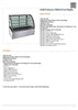 FED SL860 Bonvue Chilled Food Display / 1800x740x1350 / 2+2Y Warranty