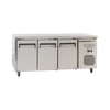 Exquisite SSF400H Three Solid Doors Underbench Storage Freezers Slimline