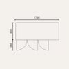 Exquisite SSF400H Three Solid Doors Underbench Storage Freezers Slimline