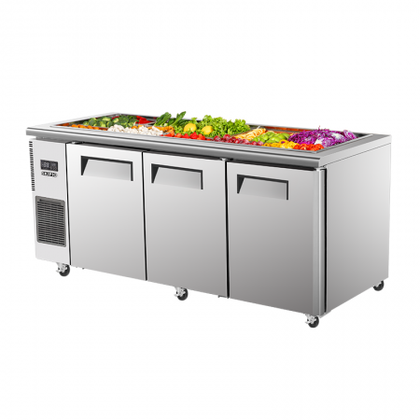 Skipio SSR18-3 Salad Side Prep Table Buffet 568L