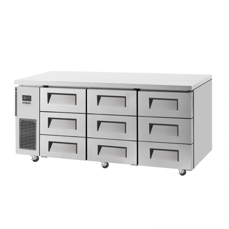 Skipio SUF18-3D-9 Underbench 9 Drawer Freezer 505L