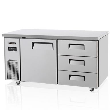 Skipio SUR15-3D-3 Underbench  Drawer Fridge 395L