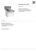 FED SMS-H Single Mop Sink / 520x515x800