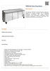 FED TPB2400 Pizza Prep Bench / 2393x820x1050 / 2+2Y Warranty