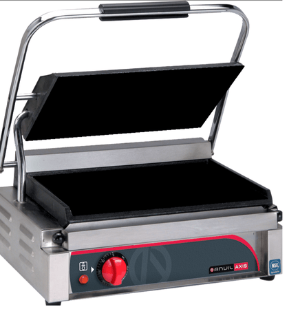 ANVIL TSS2001 Sandwich Press Single Toaster Flat Top/Flat Bottom - 6 Slice