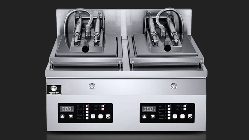 Century / CP2968/ Fully Automatic Two Pan Gyoza Grill / 240V 32A/ 60kg / W610 x D600 x H410 / 1Y Warranty