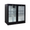 Exquisite UBC210L Two Swing Doors Backbar Display Refrigerators, Low Height