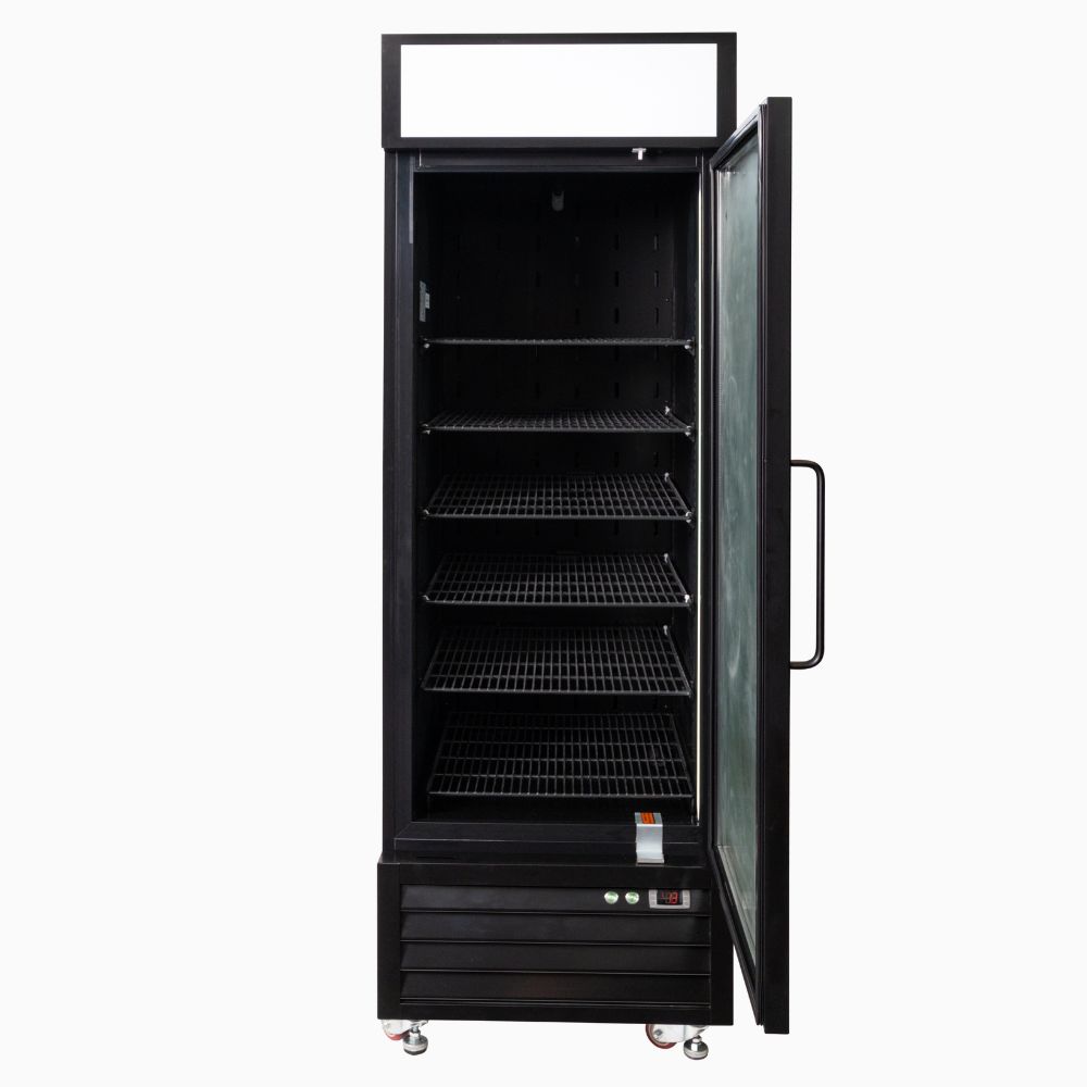 Bromic - Upright Display Fridge 546L - 1 Door - Flat Glass - Lightbox