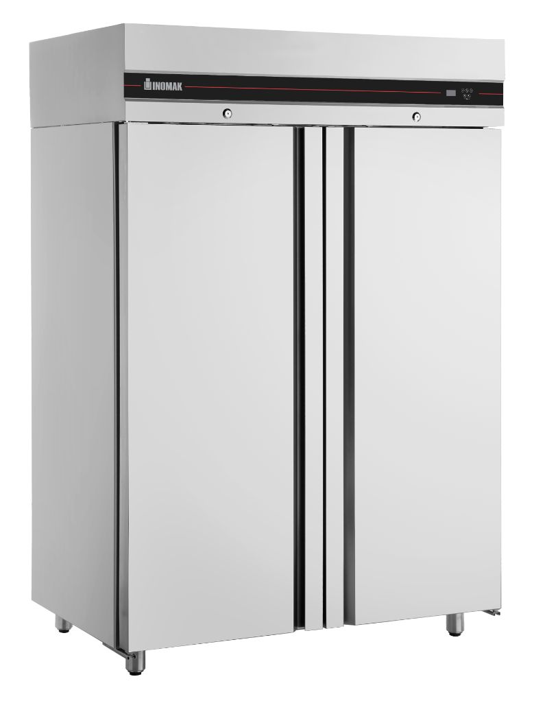 Inomak UFI1140 Double Door Upright Fridge