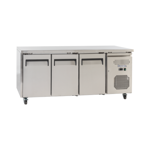 Exquisite USC400H Three Solid Doors Underbench Storage Refrigerators