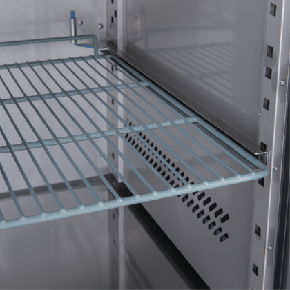 Exquisite SSC550G - Four Glass Doors Underbench Fridge Slimline 511L