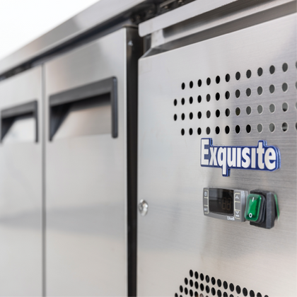 Exquisite USF400H Three Solid Doors Underbench Storage Freezers