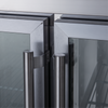 Exquisite USC400G - Three Glass Doors Underbench Fridge 465L
