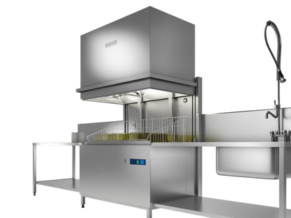 Hobart UXTH-HL PROFI HOOD-TYPE UTENSIL WASHER w/ AUTO-HOOD LIFT