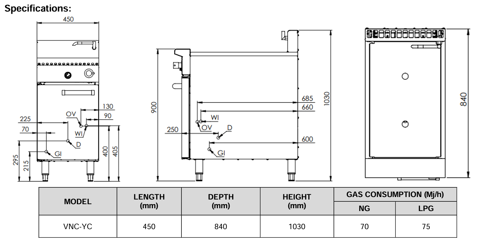 B+S Verro Noodle Cooker with Yum Cha Insert VNC-YC