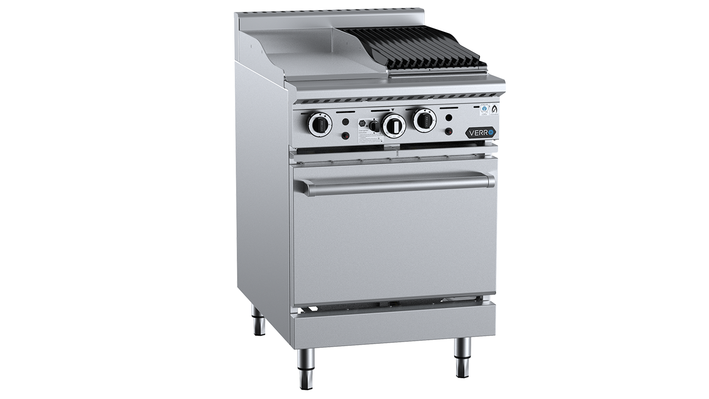 B+S Verro Oven with 300mm Grill Plate & 300mm Char Broiler VOV-GRP3-CBR3
