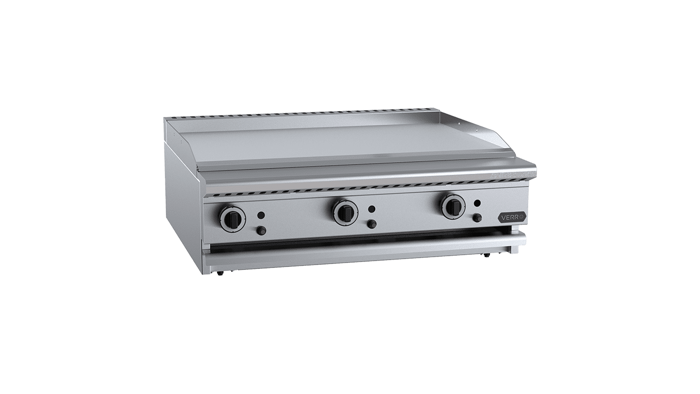 B+S Black GRP-9BM - Grill Plate 900mm Bench Mounted