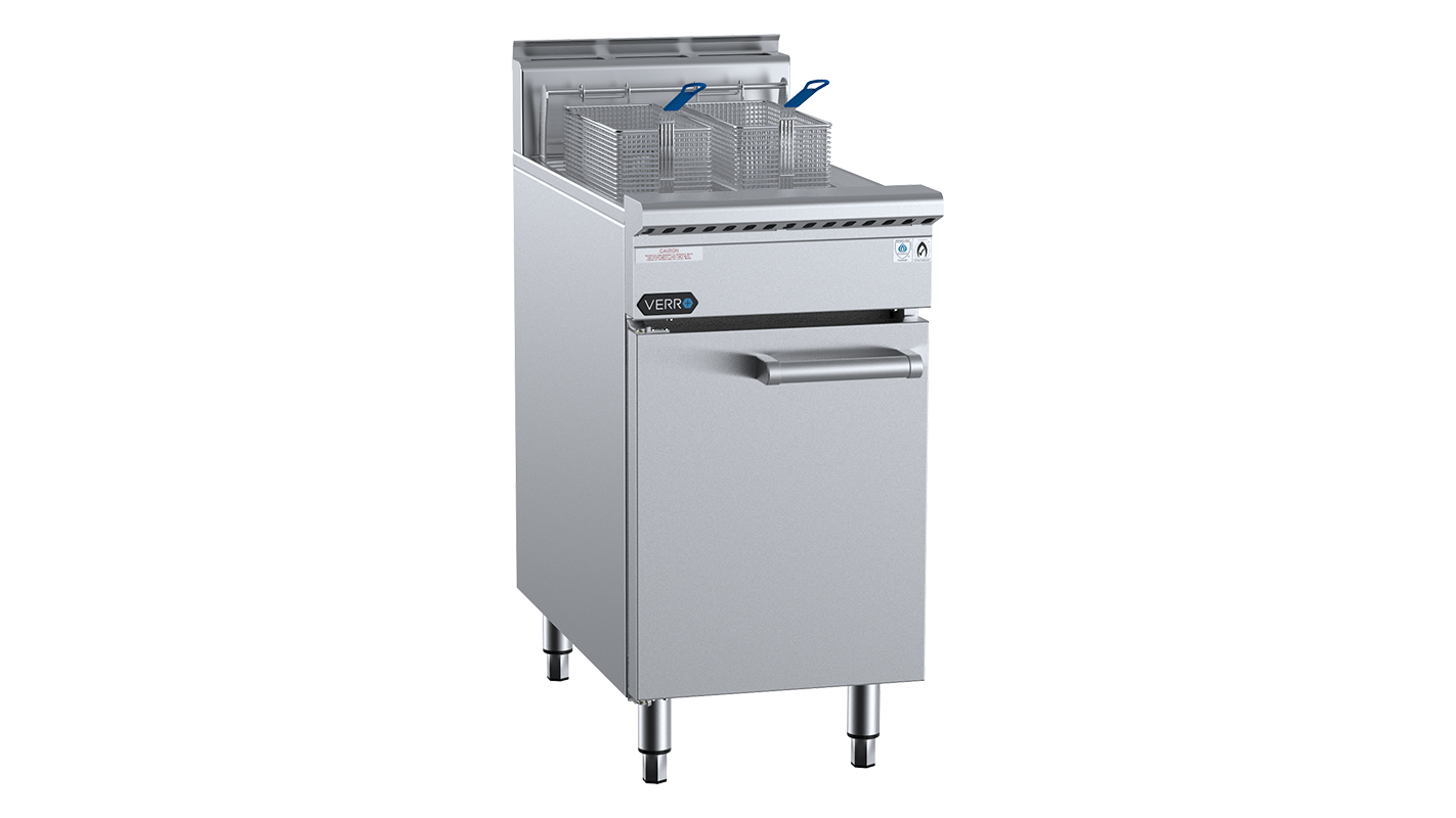 B+S Verro Turbo Fryers Split Pan VTF-451S