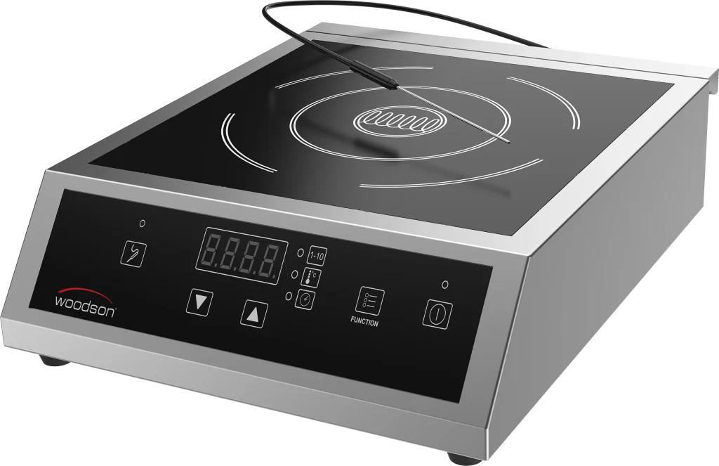 Woodson Single Induction Hob with Probe WI.HBCT.1.3500.P