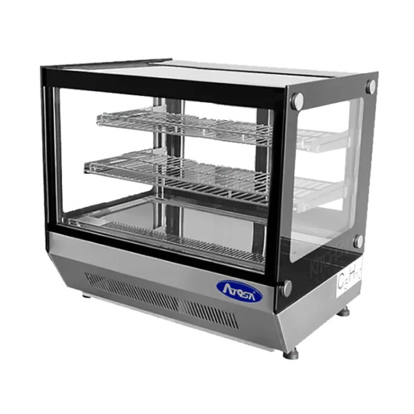 Atosa WSF120L Square Countertop Cake Fridge - 700mm Wid