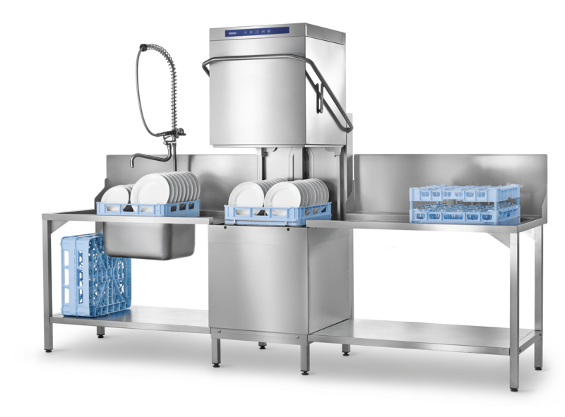 Hobart AMXR-V PROFI GLASS AND DISHWASHER with VAPOSTOP