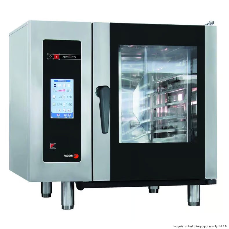 Fagor  APE-061 Advanced Plus Electric 6 Trays Touchscreen Control Combi Oven