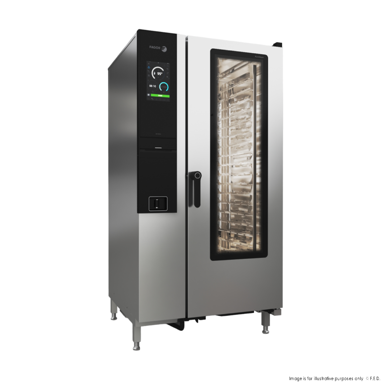 Fagor Ikore 20 Tray Advanced Boiler Gas Combi Oven - APW-201GRLWS