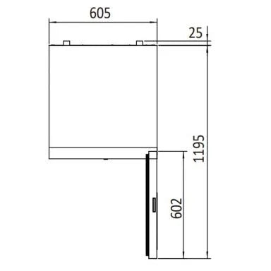 ATOSA MBC24R Under Bench Fridge