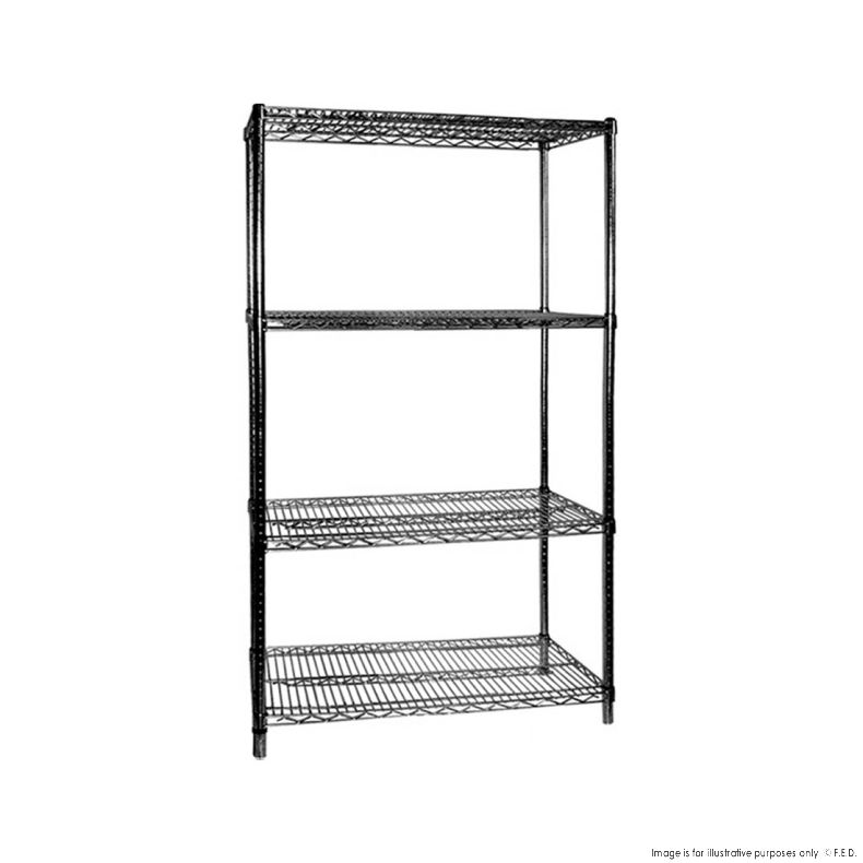 B18/36 Four Tier Shelving - 457 mm deep x 1880 high x  915 width