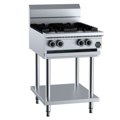 B+S Black Four Burner Boiling Top BT-SB4
