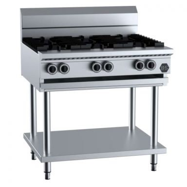 B+S Black Six Burner Boiling Top BT-SB6