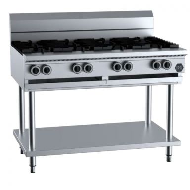 B+S Black Eight Burner Boiling Top BT-SB8