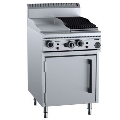 B+S Black Oven with 300mm Grill Plate & 300mm Char Broiler OV-GRP3-CBR3