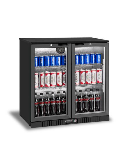 Atosa BB-208SEC - 2 Sliding Door Back Bar Cooler
