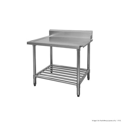 Modular systems WBBD7-1800R/A All Stainless Steel Dishwasher Bench Right Outlet
