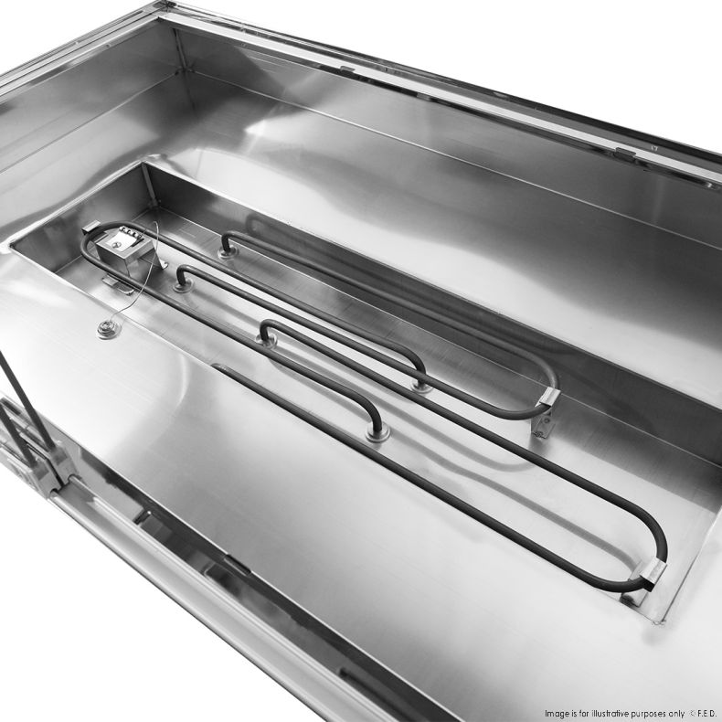 Bonvue Square Countertop Wet and Dry Bain Marie - BM17SC