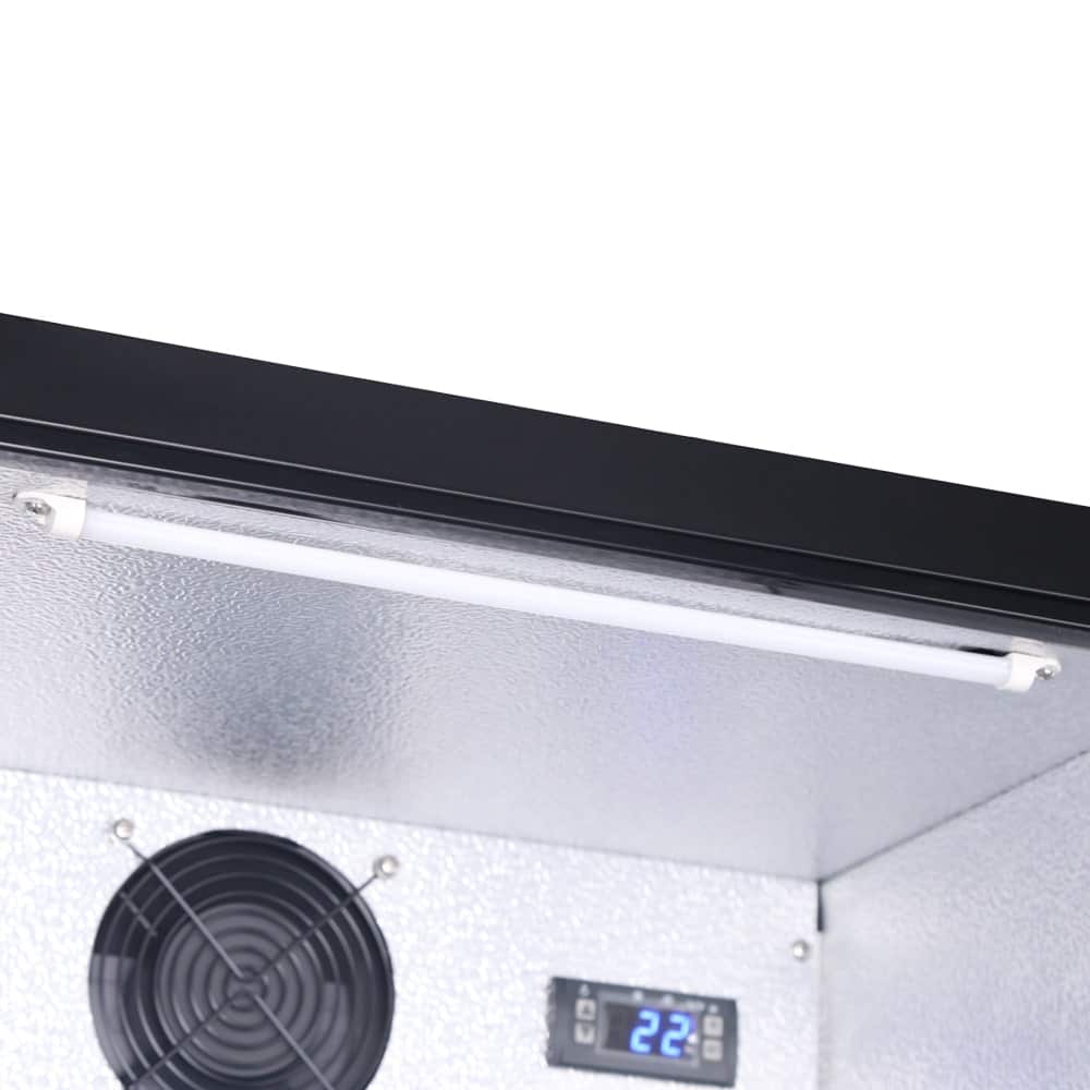 Bromic BB0120GD-NR Back Bar One Glass Door Display 118L (Hinged Door)